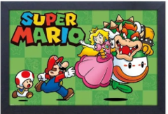 Cadre / Framed - Super Mario (Chase)